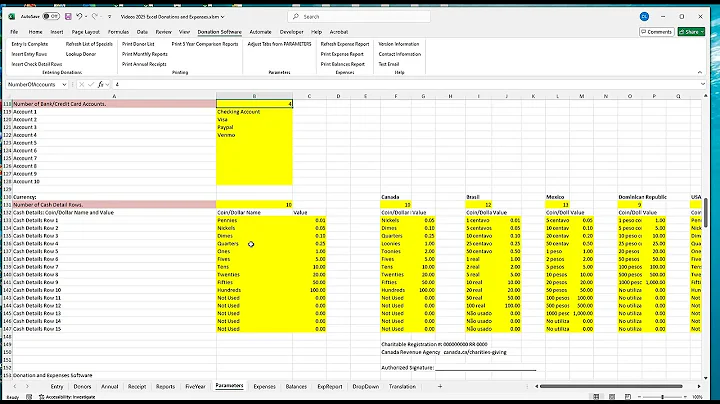 High Level Demonstration of 2025 Donation Software- See description for demo of new 2026 version