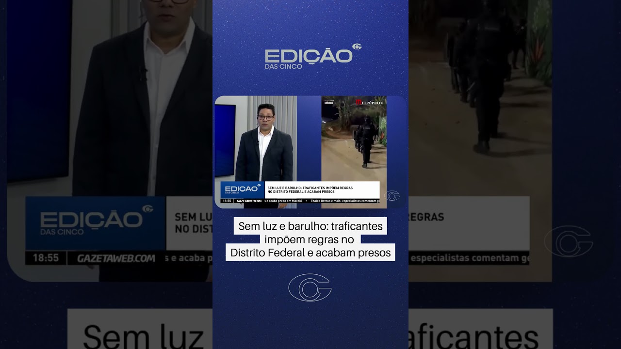 Traficantes proibiam luz e assobios em vila do DF e acabam presos