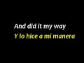 Tiny Tim - My Way (Sub. Españo/Inglés)