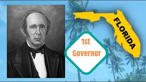 Florida's 1st Governor. William Dunn Moseley