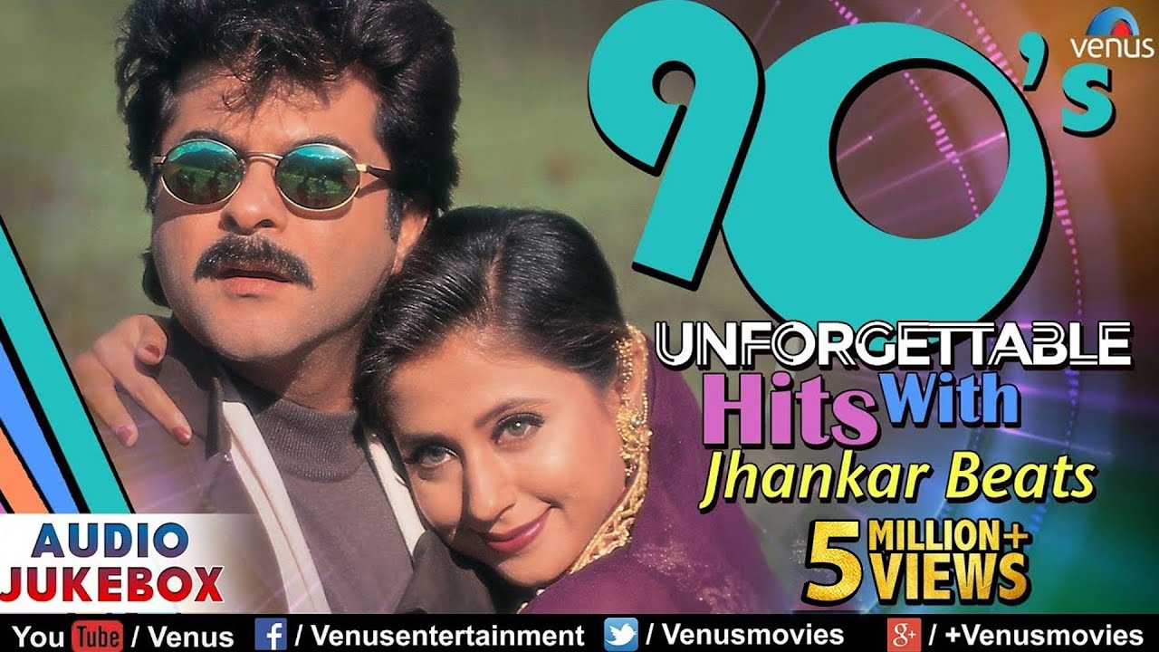 90s Unforgettable Hits   Jhankar Beats  Evergreen Romantic Love Songs  JUKEBOX  90s Hindi Songs