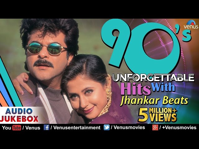 90's Unforgettable Hits - Jhankar Beats | Evergreen Romantic Love Songs | JUKEBOX | 90's Hindi Songs class=