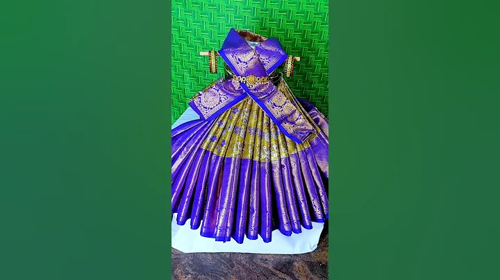 #easy saree draping for varamahalakshmi 👆#varalakshmi #viralvideo #trending #shorts #youtubeshorts