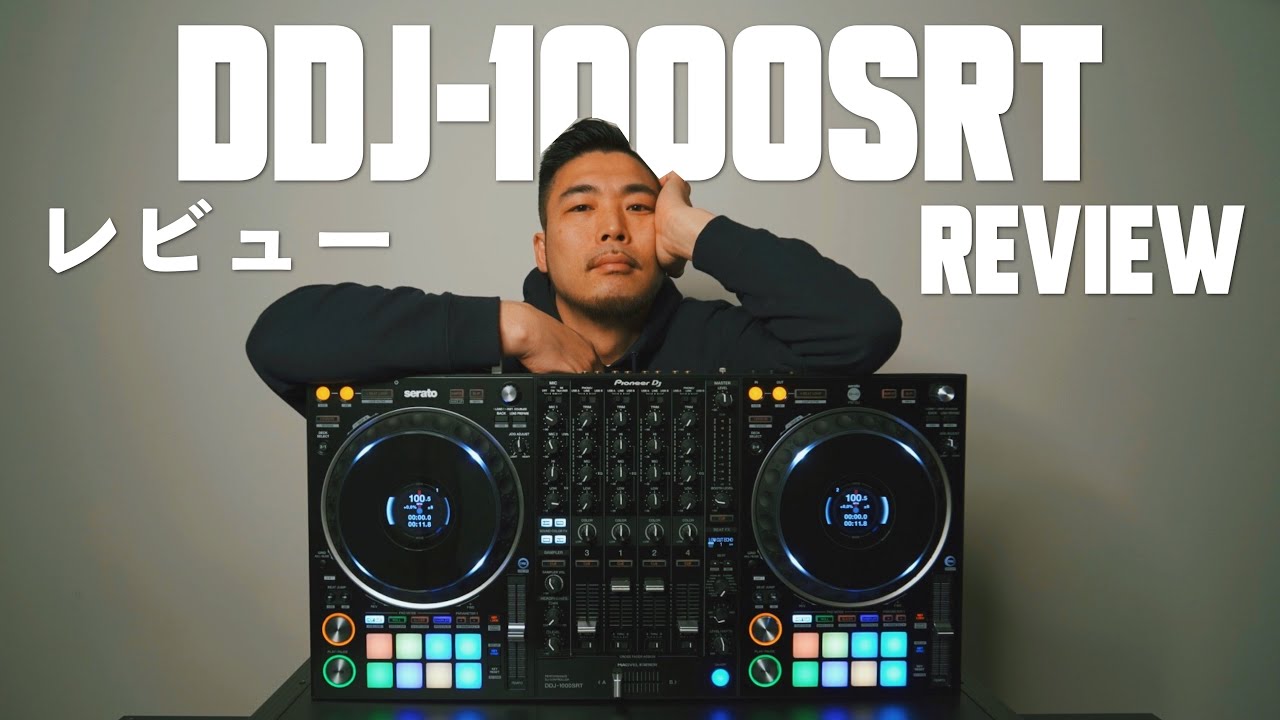 最強！パイオニアDJの人気コントローラーDDJ-1000SRTをレビュー！Pioneer DJ controller "DDJ-1000SRT