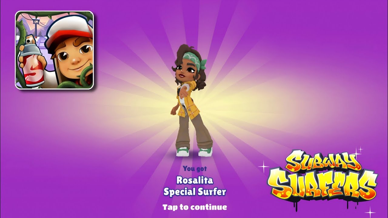 Subway Surfers City Character : ROSALITA Unlocked in Winter Xtreme 2026 by Time Travel ☘️