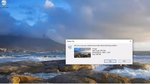 Enable or Disable the Recycle Bin Delete Confirmation Box  In Windows 10/8/7 [Tutorial]