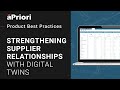 Enhancing Supplier Relationships Through Digital Twin Technology