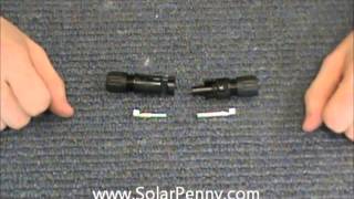 MC4 - Multi Contact Solar Connector by SolarPennyStore 14,944 views 11 years ago 50 seconds