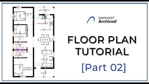 ArchiCAD 24 - Floor Plan Tutorial [Part 02]