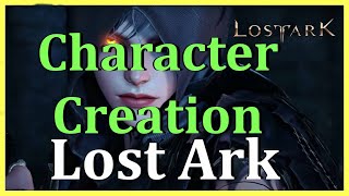 Lost Ark Character Creation