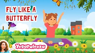 Fly Like a Butterfly-  Kids Yoga and Mindfulness with Bari Koral Resimi