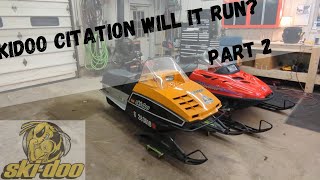 Skidoo Citation Will It Run Part 2 by NewHampshireVintage 1,787 views 1 year ago 19 minutes