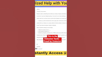 Omission Dispute Letter Tactic for Collections #shorts