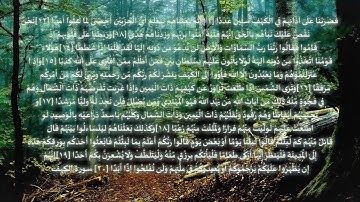سورة الكهف من آية  11 إلى 20 مكررة 3 مرات بصوت مشاري العفاسي