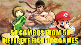 50 COMBOS FROM 50 DIFFERENT FIGHTING GAMES IdoShanintendo Edition.