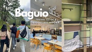 3D2N BAGUIO (Step-by-Step) TRAVEL & BUDGET GUIDE🍃❄️|| Jett Alejo