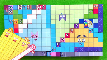 Looking for Numberblocks NEW 30 298 Puzzle Tetris Shape | ASMR chirping of birds