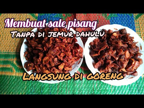 Cara Membuat Keripik Pisang Saleh