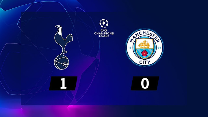 1/4 aller, Tottenham - Manchester City (1-0): le résumé de la rencontre