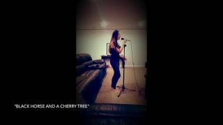 Black horse and a Cherry Tree - Cover