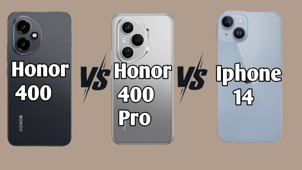 iphone 14 pro max vs honor 400 pro