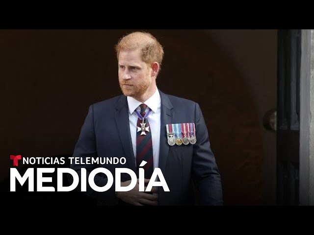 Harry está en Londres pero no verá a su padre porque tiene la agenda full | Noticias Telemundo