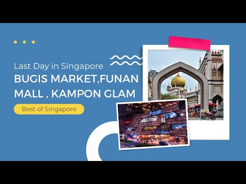 Video: Shopping i Singapore: Bugis og Kampong Glam Distrikter