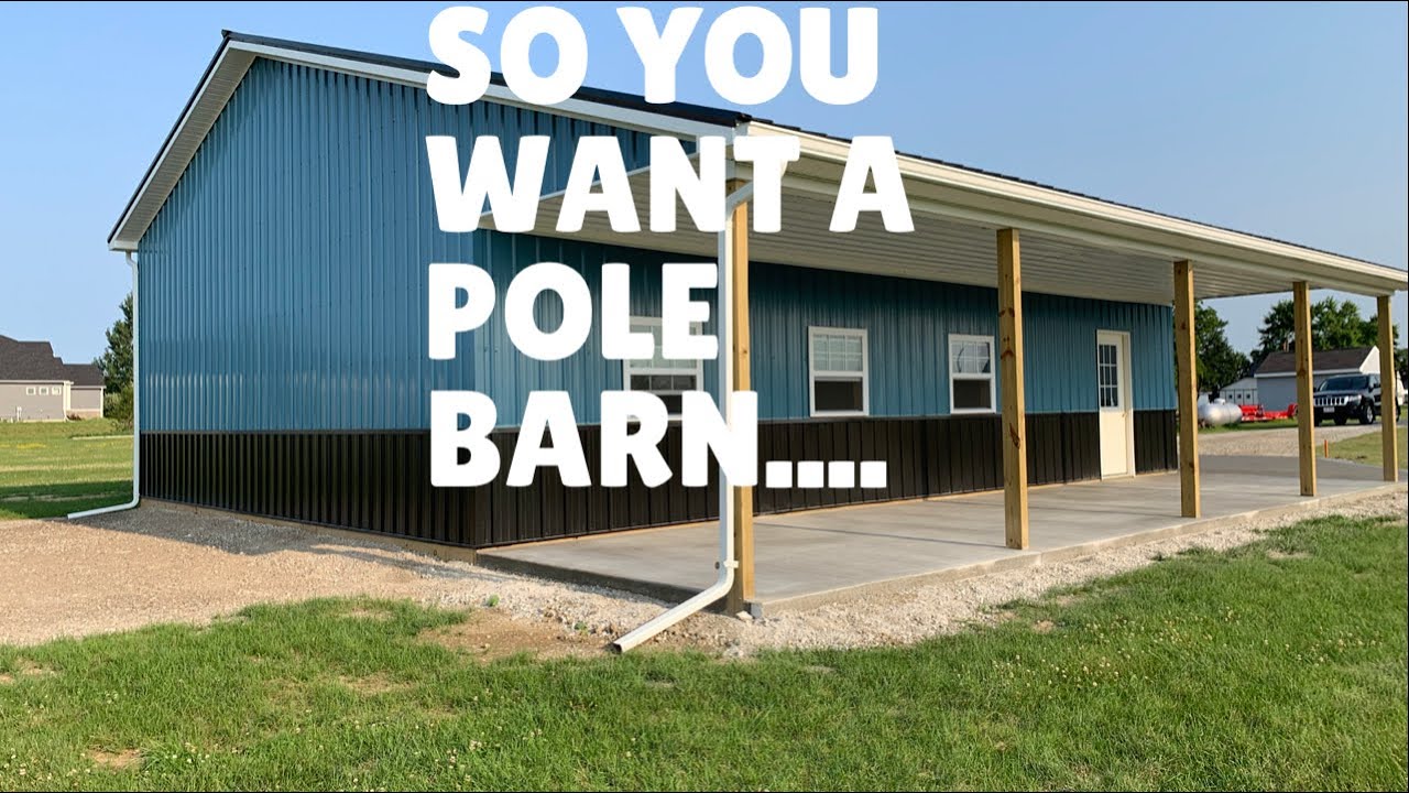 30x40 Pole Barn With 10x40 Porch Perrysburg Ohio Youtube Free Nude