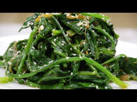 Как приготовить салат из шпината - Сиргумчи