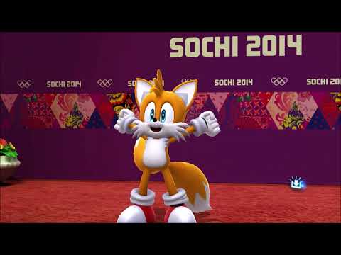 Mario & Sonic at the Sochi 2014 Olympic Winter Games - Skeleton (All Characters)
