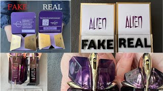 Fake vs Real Alien Thierry Mugler EDP Perfume