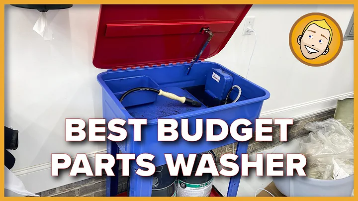 Best Budget PARTS WASHER | Assembly, upgrades and use of the Harbor Freight 20 Gallon parts washer