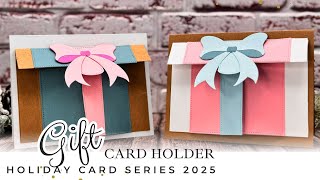 Flip Open AMAZING Gift Card Holder Made with Scrappy Boy Stamps Dies