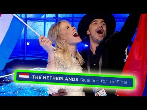 every time the NETHERLANDS qualified for the eurovision final