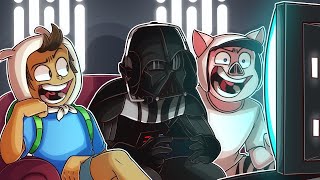 We found DARTH VADER in our lobby in MODERN WARFARE!