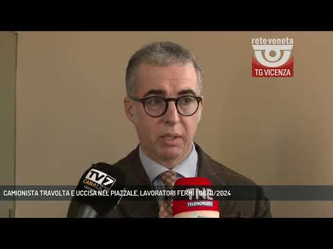 CAMIONISTA TRAVOLTA E UCCISA NEL PIAZZALE, LAVORATORI FERMI | 06/11/2024
