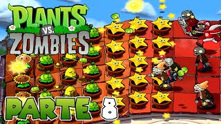 ¡PRIMEROS NIVELES EN EL TEJADO! | PARTE #8 | PLANTS VS ZOMBIES