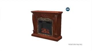 FE9664: Cardona Electric Fireplace - Walnut Assembly Video
