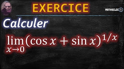 🔴MATHSCLIC EXERCICE | LEVER L