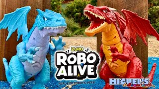 Zuru Robo Alive Ferocious Roaring Dragon - Fire Breathing & Ice Blasting