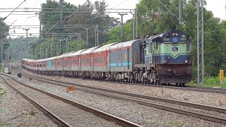 18-in-1 PERFECT CROSSING TRAINS of INDIAN RAILWAYS | ALCo's and EMD's at BENGALURU URBAN | PART - 6