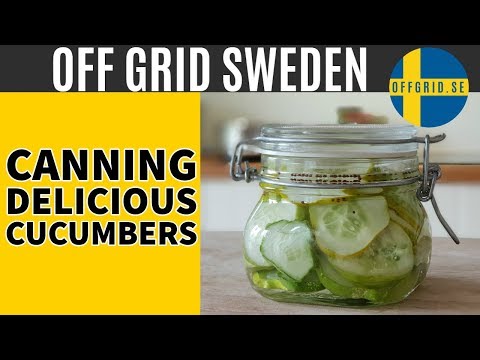 Video: Canning Cucumbers For The Winter