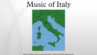 Music of Italy