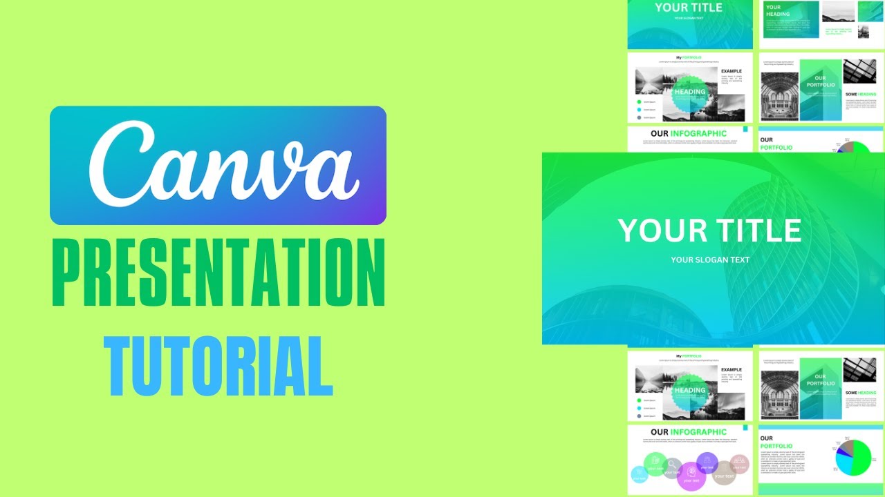 How to Make Presentation in CANVA | Easy Tutorial by Slide PRO | 2024 ...