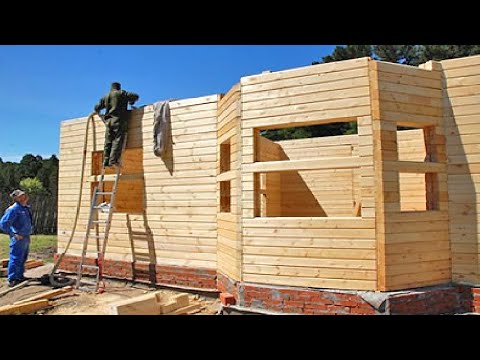 वीडियो: डबल टिम्बर: फिनिश तकनीक का उपयोग करके घर बनाना। डबल टिम्बर हाउस: समीक्षा