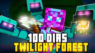 SOBREVIVI 100 DIAS NO MODPACK DA TWILIGHT FOREST NO MINECRAFT 1.20 - O FILME