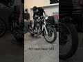 1951 Matchless G80 cold start. Kick back on first try. Almost running on second kick. 3rd kick wins!