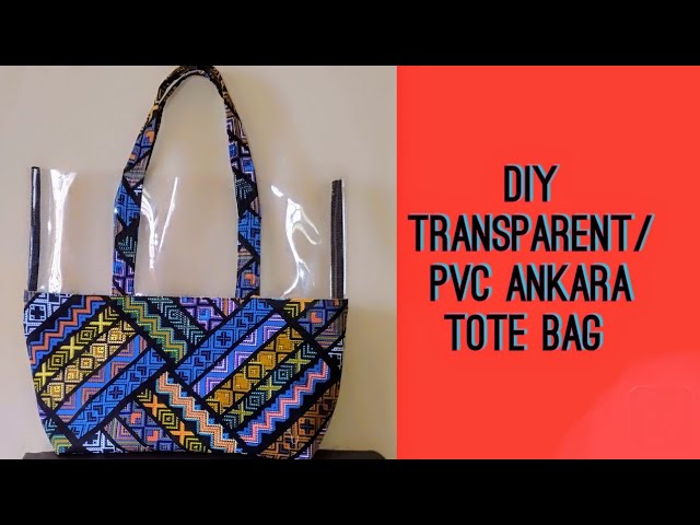 Make a Clear Vinyl Tote Bag with Misty Doan on At Home With Misty (Video  Tutorial) 