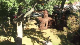 Time-lapse: Stickwork Project at the College of the Holy Cross