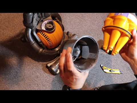 How to Clean Dyson DC29 Canister, Filter Clean, Disassemble, Deep Clean, Cyclone Canister Vacuum